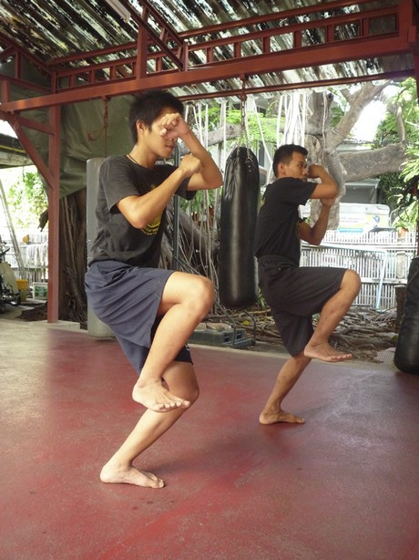 muay thai chaiya training